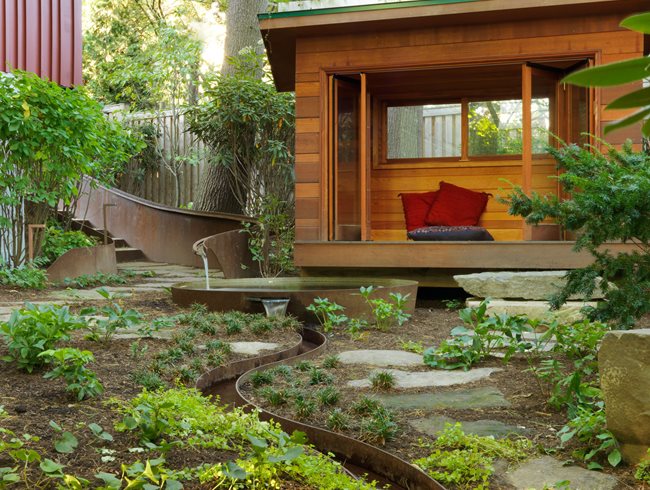 Meditation Hut, Meditation Garden
Julie Moir Messervy Design Studio
Saxtons River, VT