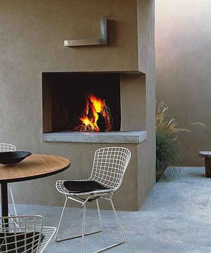 Open-Corner Fireplace
Trey Jordan Architecture
Santa Fe, NM