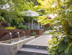 Outdoor Dining Terrace, Canopy Of Trees
Small Garden Pictures
Garden Design
Calimesa, CA