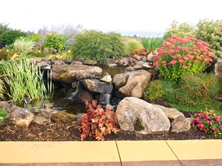 Rock Garden With Waterfall, Boulder Waterfall
Garden Design
Calimesa, CA